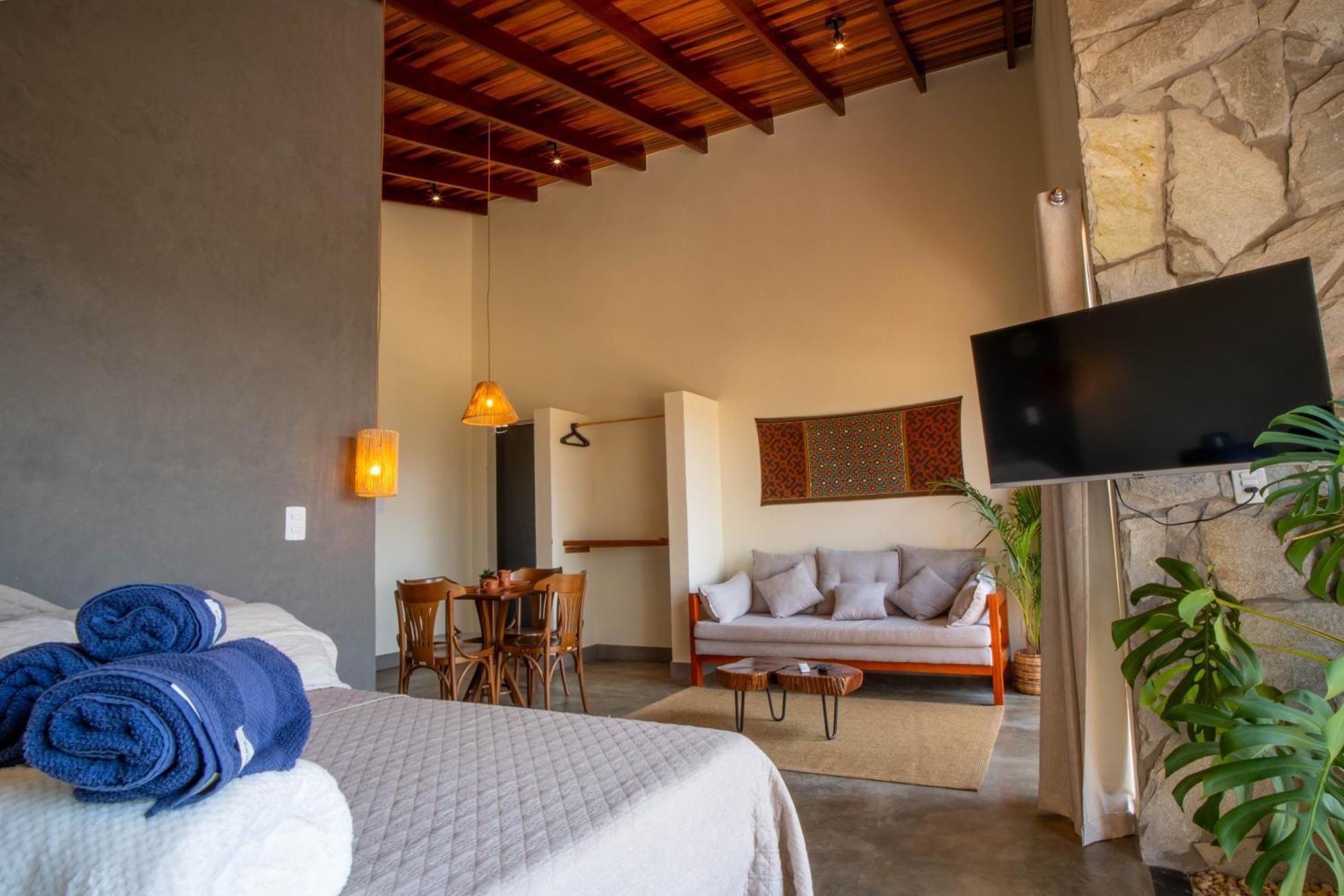 הוילה Alto Paraíso de Goiás Lofts Lobo Guara מראה חיצוני תמונה
